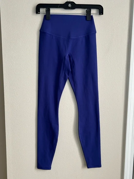 NWOT Fabletics The No-Seam PureLuxe TLC Legging Color Nightfall Purple Size XXS - Picture 6 of 13
